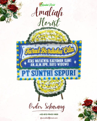 Papan Bunga Duka di Aek Muara Pinang