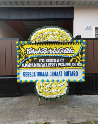 Papan Bunga Duka di Aek Muara Pinang