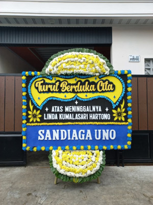 Papan Bunga Duka di Aek Muara Pinang